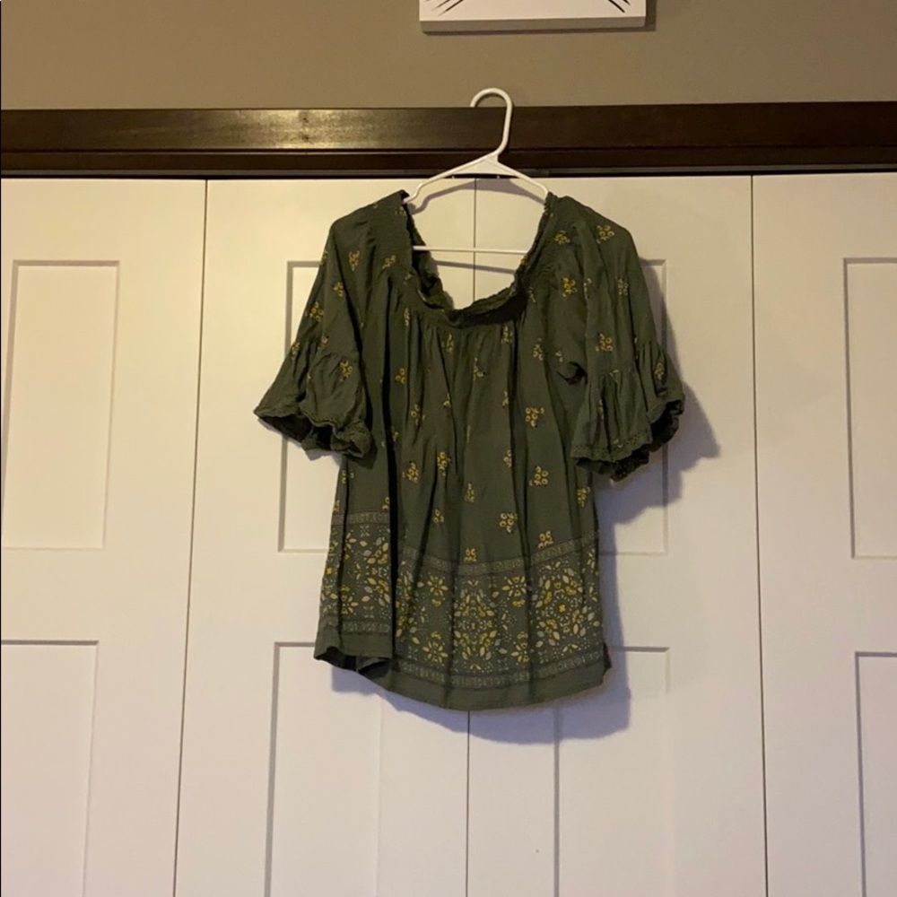 Off the shoulder top